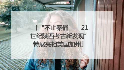 “不止秦俑——21世纪陕西考古新发现”特展亮相美国加州