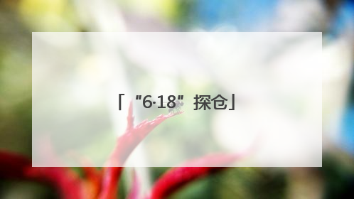 “6·18”探仓