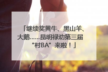 继续奖黄牛、黑山羊、大鹅……昆明禄劝第三届“村BA”来啦！