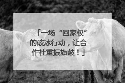 一场“回家权”的破冰行动，让合作社重振旗鼓！