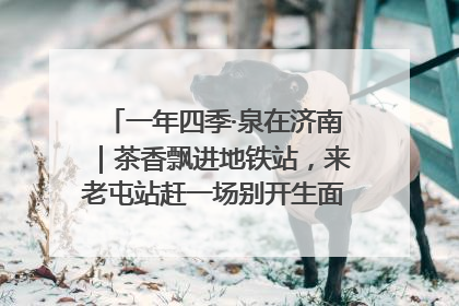一年四季·泉在济南｜茶香飘进地铁站，来老屯站赶一场别开生面的“茶韵市集”！