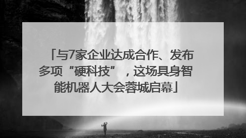 与7家企业达成合作、发布多项“硬科技”，这场具身智能机器人大会蓉城启幕