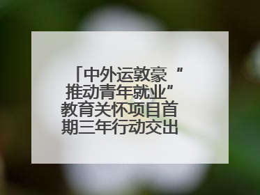 中外运敦豪“推动青年就业”教育关怀项目首期三年行动交出暖心成绩单