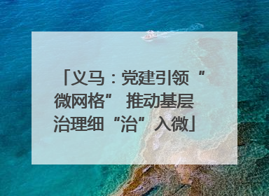 义马：党建引领“微网格” 推动基层治理细“治”入微