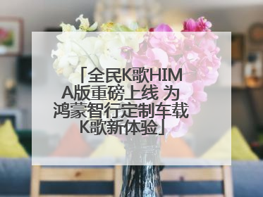 全民K歌HIMA版重磅上线 为鸿蒙智行定制车载K歌新体验
