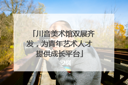 川音美术馆双展齐发，为青年艺术人才提供成长平台