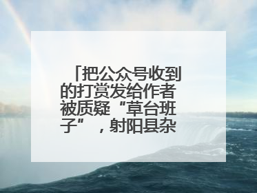 把公众号收到的打赏发给作者被质疑“草台班子”，射阳县杂文学会回应