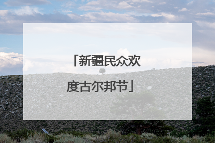 新疆民众欢度古尔邦节