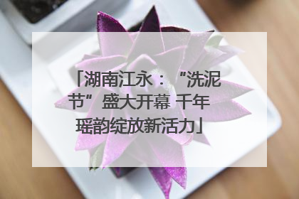 湖南江永：“洗泥节”盛大开幕 千年瑶韵绽放新活力