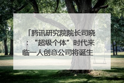 腾讯研究院院长司晓：“超级个体”时代来临一人创意公司将诞生｜聚焦2025文化强国建设高峰论坛