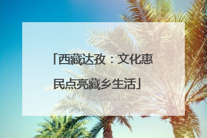 西藏达孜：文化惠民点亮藏乡生活