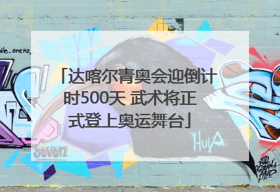 达喀尔青奥会迎倒计时500天 武术将正式登上奥运舞台