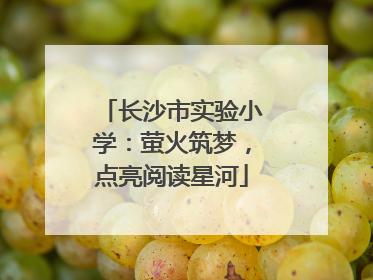 长沙市实验小学：萤火筑梦，点亮阅读星河