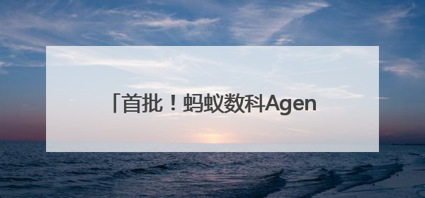 首批！蚂蚁数科Agentar通过中国信通院智能体评估，获最高评级