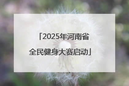 2025年河南省全民健身大赛启动