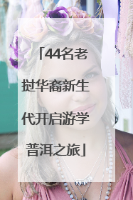 44名老挝华裔新生代开启游学普洱之旅